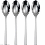 Oneida Chef's Table Set Of 4 Dinner/ Oval Bowl Soup Spoons - All Glossy. Fixed Price $14.99.