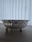 Rare 20TH Silver Plate Josef Hoffmann Rosenschale Bowl By Alessi. Fixed Price $289.99.