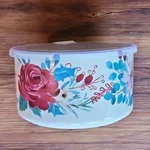 Pioneer Woman Wishful Winter Stoneware 7" Food Storage Container W/lid. Fixed Price $38.11.