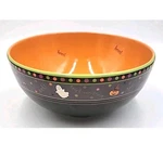 Longaberger Retired 2008 Halloween Party Pottery Bowl #31805. Fixed Price $35.00.