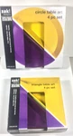 Vintage Designs 8 Piece Circle & Triangle Table Art Plates Melamine New Zak!. Fixed Price $39.99.