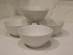 Close-out Ikea White All Purpose Bowl 17303 5 Inch Fruit Dessert Set Of Or 4. Fixed Price $10.77.