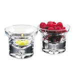 (d) Lead Free 2-PC Crystal Dessert "galaxy" Cups, Servers Set (S1003). Fixed Price $59.99.