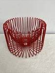 Vintage Ikea Tr Dig Fruit Basket Ehlen Johansson Red Wire Bowl 1990S Rare. Fixed Price $159.99.