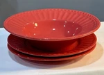 3 Citrus Grove Soup Bowl & Salad Plates C8G15 No Trim Set Of Retired. Fixed Price $16.40.