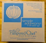 Pampered Chef Pumpkin Dish #2082 Fall Autumn Thanksgiving New Simple Additions. Fixed Price $17.99.