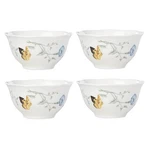Lenox 792566 Butterfly Meadow 4-PIECE Rice Bowl Set , White. Fixed Price $77.57.