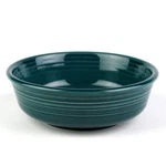 Homer Laughlin Fiesta Juniper Cereal Bowl, Vintage 1999 Dark Teal, 5/8" Htf. Fixed Price $40.00.