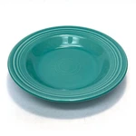 Homer Laughlin Fiesta Class Rim 9" 13 Ounce Soup Bowl Turquoise. Fixed Price $18.00.