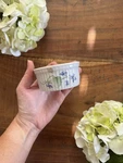 Cordon Bleu Bia France 3.5" Diameter 1.5" Tall Porcelain Ramekin White Floral. Fixed Price $12.00.
