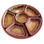 Talavera Pottery Salsa Bowl Divided Kitchen Tray Mexican Botanero Ceramic. Fixed Price $65.99.