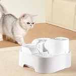 Cats Fountain 67OZ Drinking Water Bowl Dog Dispenser 4 Layer Filtered. Fixed Price $145.32.