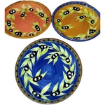 Laurie Gates Olive 9.75" Individual Pasta Bowl, Set Of 3 Theme. Fixed Price $60.00.