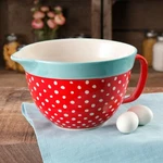 The Pioneer Woman 2.8 Quart Polka Dot Batter Bowl *free Shipping*. Fixed Price $75.99.