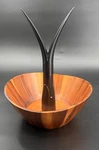Nambe Fruit Tree Bowl Banana Hanger Wooden Modern. Fixed Price $53.95.