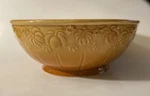 Whole Home Autumn Ombre Serving/fruit Bowl W/embossed Pumpkins 10IN X 4IN. Fixed Price $19.95.