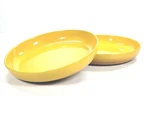 Le Creuset Stoneware Minimalist Pasta Bowls 8-1/2" Nectar Yellow Of. Fixed Price $45.00.