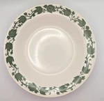Royal China Underglaze Ivy Leaf Soup Bowl Vintage Green White 1940'S 8IN Read. Fixed Price $14.99.
