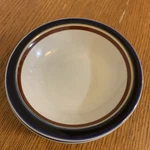 Mikasa Imperial Blue Stoneware MW150 Fruit Dessert Sauce Bowl -set Of 4. Fixed Price $29.95.