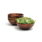 Lipper Dark Cherry Salad Serving Bowls - Set Of 4. Fixed Price $56.71.