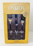Oneida Chef's Table Stainless Steel Flatware 24 Pc Set New Box. Fixed Price $47.88.