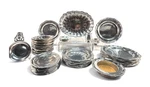 Vintage Wilton Pewter Shiny Queen Anne Pedestal Serving Bowl Veggie Footed. Fixed Price $365.16.