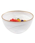 Badash 260113 Crystal In. Alabaster Glass Bowl 6". Fixed Price $55.30.