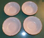Set Of 4 Vintage Family Table Stonewear Soup / Cereal Bowls 6.5" -SM-7527 -nos. Fixed Price $39.99.