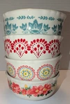 Pioneer Woman Vtg Floral Bowls 4.5" Assorted Patterns 2818DMT Stoneware. Fixed Price $18.00.