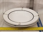Studio Nova Exhibition Rimmed Soup Bowls Set Of #Y0290. Fixed Price $9.64.