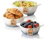 14/24/45 Oz Soup Bowls, Ceramic Kitchen For Fruit, Snack, Cooking, Baking,. Fixed Price $17.99.