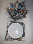 Microwavable Bowl Highland Cow,cows Farm Set Of 4 Washable 100% Microwave Safe. Fixed Price $19.99.