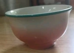 Vintage Homer Laughlin Seville Pink Green Berry Bowl. Fixed Price $22.99.