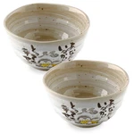 Japanese Rice Bowls, Miso Soup Design, Set Of 2, 4.5 Inch. Fixed Price $39.40.