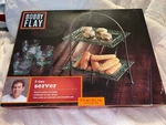 Bobby Flay Famiglia Collection 2-TIER Server Glass Plates 2013 New In Box. Fixed Price $39.99.