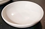 Vintage Russel Wright Iroquois Casual White Round Serving Bowl. Fixed Price $27.99.