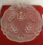 Mikasa Crystal Bountiful Hostess Bowl Frost Pattern - RC149/255. Fixed Price $9.99.
