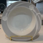 Mikasa Classic Flair Gray Serving Bowl 10.25 LDB03 Fine China Japan Tableware. Fixed Price $15.95.