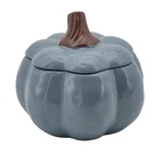 Bi Boston International Pumpkin Soup Bowl Blue Small 4" X New. Fixed Price $12.99.