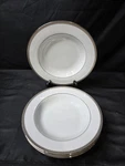 Charter Club Grand Buffet Platinum Large Soup Bowls Set Of 4. Fixed Price $29.95.