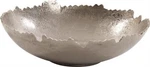 Silver Broken Edge Bowl-decorative And Wall Art. Fixed Price $115.00.