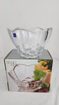 Nib Studio Nova Starcade Small Glass Fruit Bowl WY699/722, 8 3/4" Clear. Fixed Price $29.99.