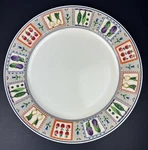Mikasa Intaglio Country Gallery CAA20 Chop Plate Round Platter 13 1990S Garden. Fixed Price $18.78.