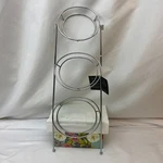 Natura By Godinger 3 Tier Bowl Server - Silver With Tag!!!. Fixed Price $14.99.