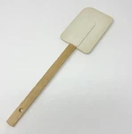 Vintage Large Halco 1266 Bowl Icing Rubber Spatula Scraper Taiwan Wood Handle. Fixed Price $14.99.
