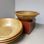 SET,4*STUDIO Nova Stoneware Copper Suite Salad/ Soup Bowls PR201, Matte. Fixed Price $34.76.