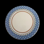 Sango Margaux Dinner Plates Set Of 4 Blue Basketweave 11. Fixed Price $40.00.