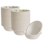 Compostable Sugarcane Bowls 5/6/12OZ Eco Bagasse Serving Soup 100-200CT. Fixed Price $36.97.