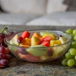 Carlisle 721807 Qt. Clear Round Pebbled Bowl-wasserstrom 27450. Fixed Price $28.99.