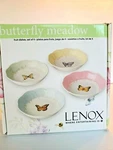 Lenox Butterfly Meadow Fruit Dishes Set Of 4 New In Box!. Fixed Price $48.50.